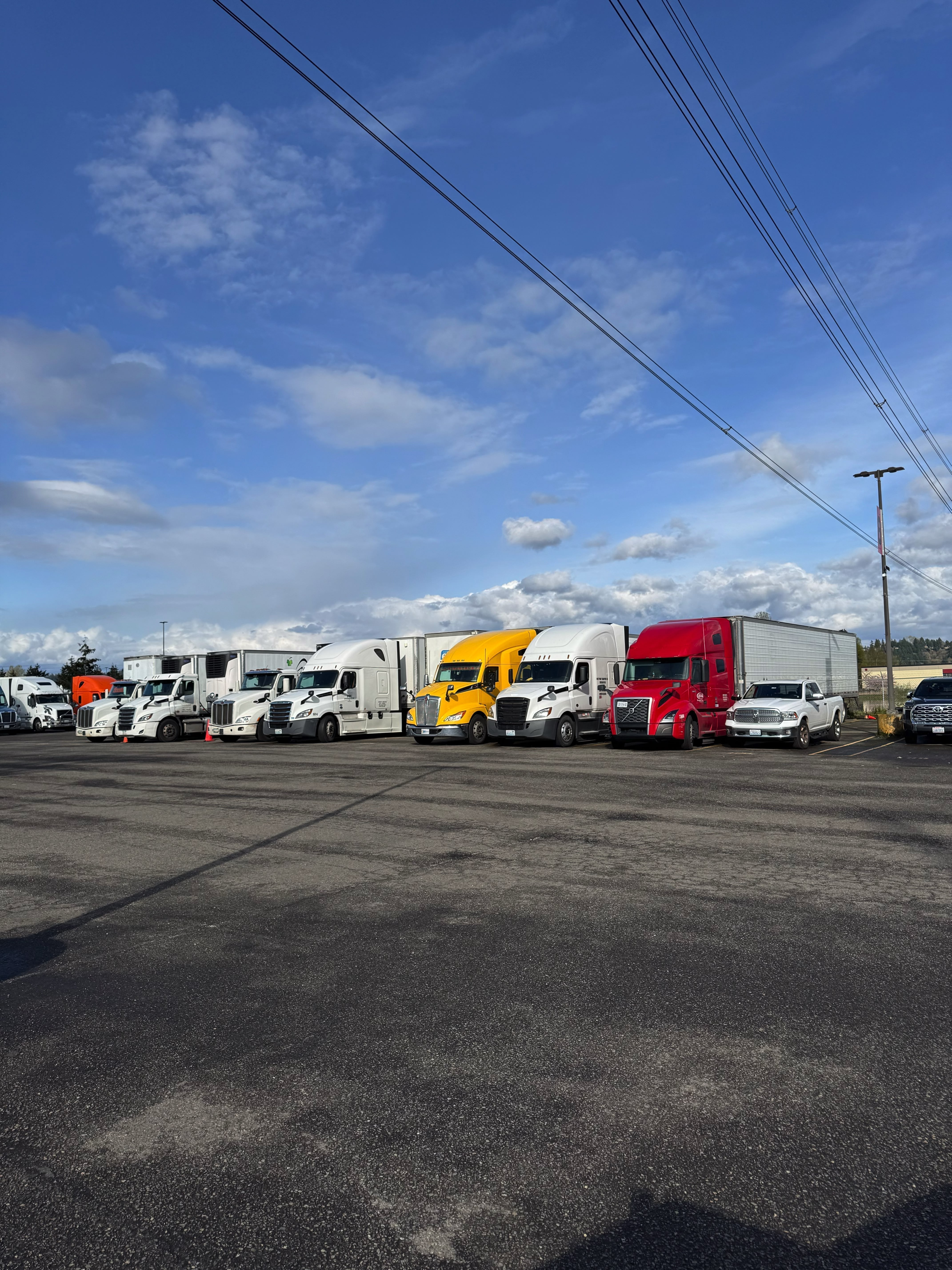 Secure Truck Parking Facility
